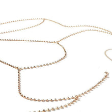 Load image into Gallery viewer, Angelíc Crystal Thigh Garter - Étoiles Jewelry