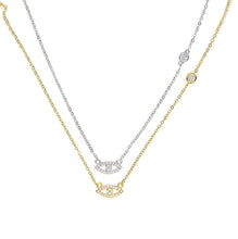 Load image into Gallery viewer, Swarovski Crystal 'Mini-Eye' Sterling Silver Choker - Étoiles Jewelry
