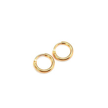 Load image into Gallery viewer, Petite Mini-Hoop Earrings - Étoiles Jewelry