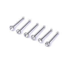 Load image into Gallery viewer, Tiny Solitaire Crystal Stud Earrings (Set of 3) - Étoiles Jewelry