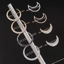 Load image into Gallery viewer, Lunar Barrettes Set - Étoiles Jewelry
