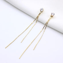 Load image into Gallery viewer, Threader Dangle Earrings - Étoiles Jewelry
