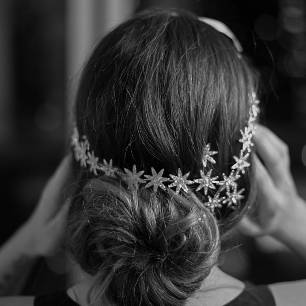 La Vie En Rose Headpiece - Étoiles Jewelry