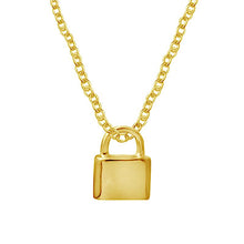 Load image into Gallery viewer, Love Lock Charm Necklace - Étoiles Jewelry
