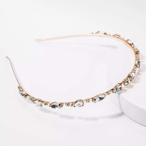 Aurora Golden Crystal Headband - Étoiles Jewelry
