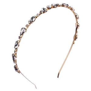 Aurora Golden Crystal Headband - Étoiles Jewelry