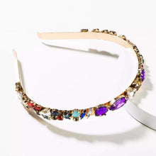 Load image into Gallery viewer, Aurora Multicolored Crystal Headband - Étoiles Jewelry
