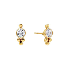 Load image into Gallery viewer, Regal Stud Earrings - Étoiles Jewelry
